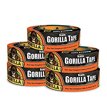 【中古】【インポート品・未当て嵌める】Gorilla 6035180 磁気テープ ブラックダクトテープ 1.88 in x 35 yd 黒いこと 1 個入り口・入口風呂敷き包み 5 Pack 6035180-5 5