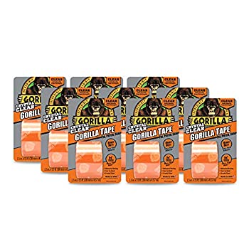 【中古】【インポート品・未当て嵌める】Gorilla クリスタルクリアダクトテープ 1.88in x 5yd せつ然たる 9個風呂敷き包み インテリア・寝具・収納-その他