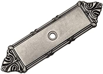 【中古】【輸入品・未使用】Cosmas 9467?WN風化ニッケルキャビネットハードウェアノブバックプレート/バックプレート???10パック