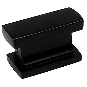 【中古】【輸入品・未使用】Cosmas 701FB フラットブラックコンテンポラリーキャビネットハードウェアノブ 長さ1-7/16インチ 10個パック
