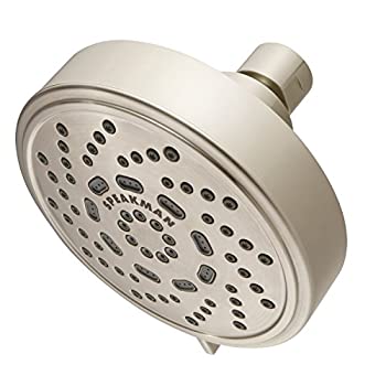 【中古】【インポート品・未当て嵌める】Speakman S-4200-BN-E15 Echo 自然調整能力のある 1.5 GPM シャワー上端 無光沢Ｎｉ
