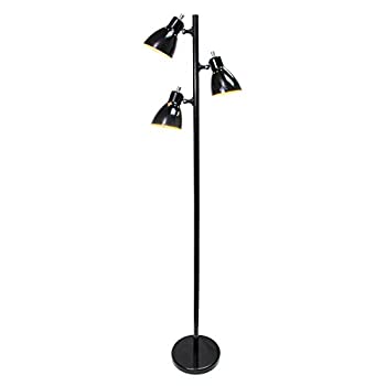 【中古】【輸入品・未使用】Simple Designs Home LF2007-BSN Simple Designs 金属製 3ライト ツリーフロアランプ ブラック LF2007-BLK 1 23,922円