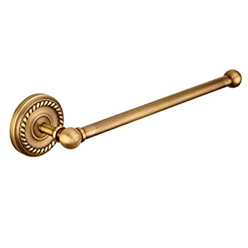 【中古】【輸入品・未使用】Bathfirst おしゃれ タオルリング 壁掛け 真鍮製 ねじ取付 アンティークブロンズ仕上げ バスルームアクセサリー ウォールマウント タオルホルダ 8,760円