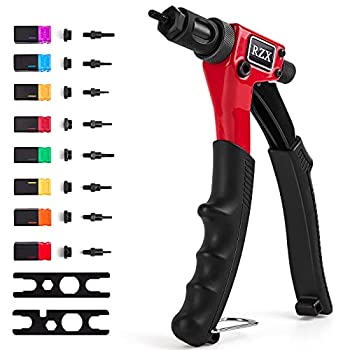 【中古】【輸入品・未使用】RZX 8インチ リベットナットガン M3 M4 M5%ｶﾝﾏ%m6%ｶﾝﾏ%1/4-20m10-24%ｶﾝﾏ% 8-32%ｶﾝﾏ% 6-32%ｶﾝﾏ%8ピース マンドレル ハンドリベター リベットガン