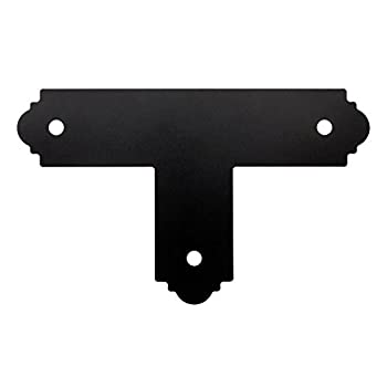 【中古】【輸入品・未使用】シンプソン4?x 4インチ強力Tieアウトドアアクセントシンプソンapt4???8?ZMAX亜鉛メッキスチールブラックpowder-coatフラットTストラップ( 8-case|ムジカ&フェリーチェ店