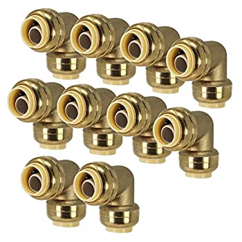 【中古】【輸入品・未使用】procuru push-fitエルボ90度???Sharkbiteスタイル???配管継手for、銅、Pex CPVC、鉛フリー認定