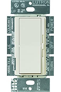 【中古】【輸入品・未使用】Lutron dvfsq-lf-la Divaファン/ライトコントロールスイッチのLED、蛍光電球、白熱、ハロゲンアーモンド、ライトアーモンド