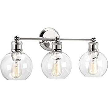【中古】【インポート品・未当て嵌める】Progress Lighting p300051?Hansford 3ともし火24???1?/ 2?%ﾀﾞﾌﾞﾙｸｫｰﾃ% Wide風呂場洗面かざり付ける台ともし火Wi、 薄墨色 94300051104 1 その他-インテリア・寝具・収納