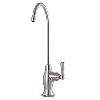 【中古】【輸入品・未使用】Kingston Brass KSAG3198AL Restoration Filtration Water Air Gap Faucet Satin Nickel 141［並行輸入］