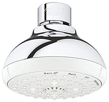 【中古】【インポート品・未当て嵌める】Grohe Tempesta 100 27606001 |貸しつけるアパルトマンシャワーとシャワー取り合わせ - 4ジェット機印字機とシャワーヘッドクローム