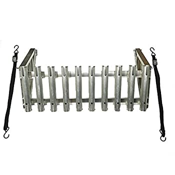 【中古】【輸入品・未使用】Viking Solutions トラック/壁釣りロッドラック - アルミニウム、マルチカラー