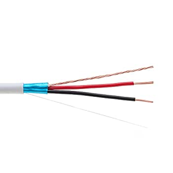 【中古】【輸入品・未使用】18/2 シールド付き(FTP)ストランドコンダクター 500フィート 火災報知器/防犯装置用 セキュリティー製品用ケーブル (シールド付き(FTP)%ｶﾝﾏ% 18/