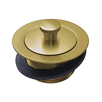 【中古】【輸入品・未使用】Kingston Brass リフト＆ロック 浴槽排水口 2-9/16%ﾀﾞﾌﾞﾙｸｫｰﾃ%~ 2-1/8%ﾀﾞﾌﾞﾙｸｫｰﾃ% (L) x 2-7/8%ﾀﾞﾌﾞﾙｸｫｰﾃ% (W) DLL207 1