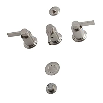 【中古】【輸入品・未使用】Kingston 真鍮ビデ蛇口 8%ﾀﾞﾌﾞﾙｸｫｰﾃ% (L) x 2-1/8 (W) KB6328NDL 1