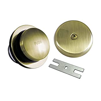 【中古】【インポート品・未当て嵌める】Kingston Brass DTT5302A3 トリムスケープ 飾り気の無い肌ざわり トウタップドレインうつり変わり一揃いの道具 ビンテージ