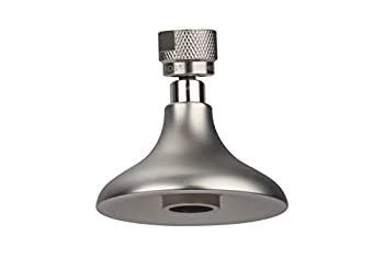 【中古】【輸入品・未使用】High Sierra’s NEW ‘Half Dome’ All Metal Shower Head. Beautifully Designed for Upscale Bathrooms. Stunning Brushed Nickel Finish. 1.5
