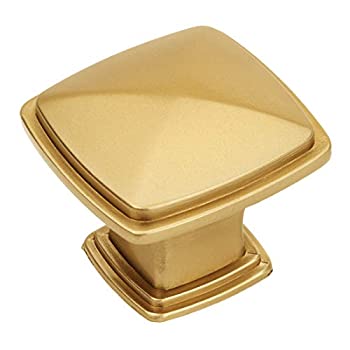 【中古】【インポート品・未当て嵌める】Cosmas 4391GC ゴールド 三鞭酒 今めかしい 収納家具 金具 ノッブ 1-1/4in 四角四面 10個容器に並べる