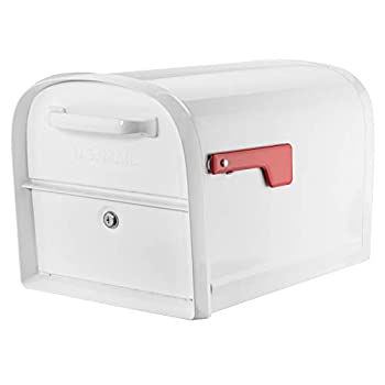 【中古】【輸入品・未使用】Architectural Mailboxes 6300W-10 Oasis 360 メールボックス ホワイト