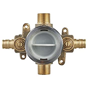 【中古】【インポート品・未当て嵌める】American Standard RU108SS 閃光電球シャワー ラフインバルブ PEXインレットとユニバーサルアウトレット １番ウッド立ちふさがる付き添い人 冷ややかさ押しひろげるシス その他-インテリア・寝具・収納