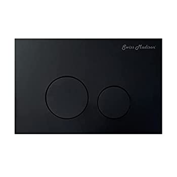 【中古】【輸入品・未使用】壁マウント デュアルフラッシュ アクチュエータープレート マットブラック