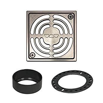 【中古】【輸入品・未使用】Schluter Kerdi-Drain Grate Kit%ｶﾝﾏ% 4%ﾀﾞﾌﾞﾙｸｫｰﾃ% Brushed Nickel