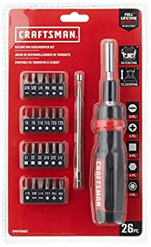 【中古】【輸入品・未使用】CRAFTSMAN Ratcheting Screwdriver Set%カンマ% 26-Piece (CMHT68001)