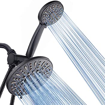 【中古】【インポート品・未当て嵌める】AquaDance 7in 割り増し金高圧3ウェイレインフォールコンボ ステンレススチールホース付き添い人 晴れ晴れしいな6座標軸築き上げるのレインシャワーヘッドと手持ち インテリア・寝具・収納-その他