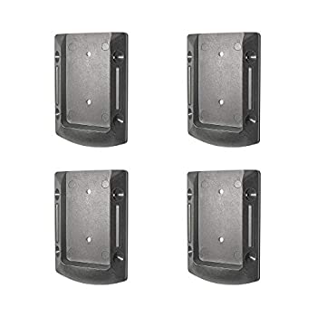 【中古】【輸入品・未使用】Nuvo アイアンデッキレールコネクター 標準2x4レール用 - プラスチックブラック - DRC (4個入りパック)｜ムジカ＆フェリーチェ店