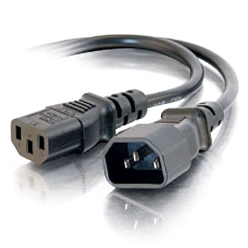【中古】【輸入品・未使用】03143 10フィートコンピュータ電源コード延長Iec320C13にIec320C14に行くケーブル [並行輸入品]