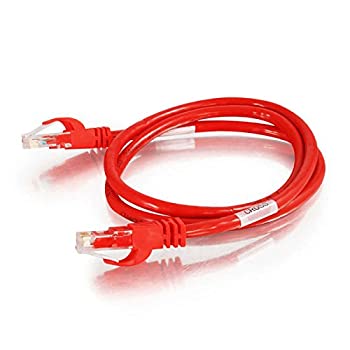 【中古】【インポート品・未当て嵌める】27861 3フートのCAT 6 550MHzのSNAGLESS差し交わす有線テレビの赤に行く有線テレビ [並行輸入品]