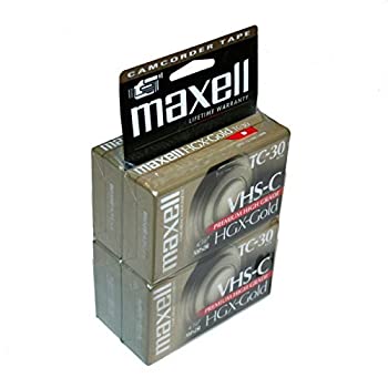【中古】【インポート品・未当て嵌める】Maxell tc-30?VHS - C Videocassettes (4?-容器に並べる)