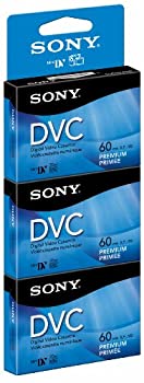 【中古】【輸入品・未使用】Sony DVM60PRR/3 60分 DVCテープ ハングタブ|ムジカ&フェリーチェ店