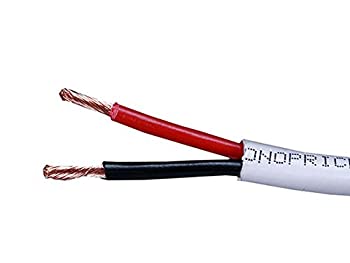 【中古】【輸入品・未使用】インウォールをインストールするためのMonoprice 2822 50フィート16AWG CL2定格2芯スピーカーケーブルラウド