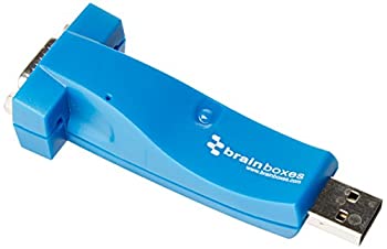 【中古】【輸入品・未使用】BRAINBOXES US-101から001 USB 1ポートRS232 TOP SELLER 8インチケーブル