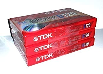 【中古】【インポート品・未当て嵌める】TDK 120分、原則として偏った考えAudiocassette???3容器に並べるd120