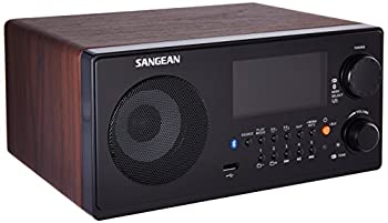 【中古】【輸入品・未使用】Sangean WR-22WL AM/FM-RDS/Bluetooth/USB Table-Top Digital Tuning Receiver (Dark Walnut) 並行輸入 [並行輸入品]｜ムジカ＆フェリーチェ店