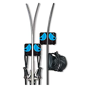 【中古】【輸入品・未使用】Gravity Grabber - 究極のスキー + スノーボード壁収納ラック | ロッカー、チップ、テールを保護 | ダメージフリー スキー/スノーボードストレー|ムジカ&フェリーチェ店
