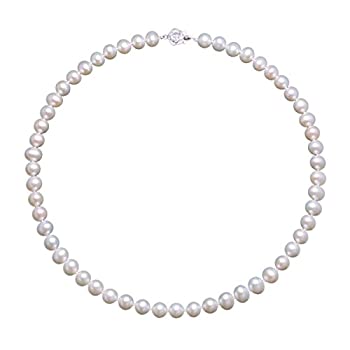 【中古】【輸入品・未使用】パールネックレス 7&ndash;8mm淡水養殖パール 925スターリングシルバー18インチ&nbsp;&ndash;&nbsp;VIKI LYNN
