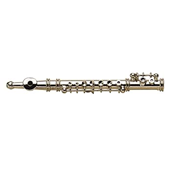 【中古】【輸入品・未使用】Women 's Miniature Musical Instrumentラペルピン???ベルベット裏地付きケース???フルート｜ムジカ＆フェリーチェ店