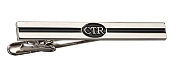 【中古】【輸入品・未使用】CTR Choose The Right タイバー LDS 洗礼用ギフト シルバートーン