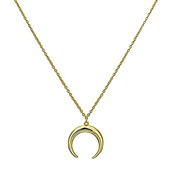 【中古】【輸入品・未使用】14k Yellow Gold Crescent Moon Pendant Necklace%ｶﾝﾏ% 18%ﾀﾞﾌﾞﾙｸｫｰﾃ% 86,569円