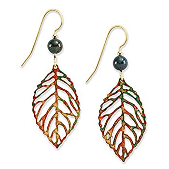【中古】【輸入品・未使用】シルバーフォレストイヤリング???Open Leaf Fall Colors｜ムジカ＆フェリーチェ店 12,296円