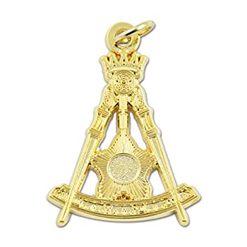 【中古】【輸入品・未使用】The Masonic Exchange Perfect Elu 14th度スコットランドRiteゴールドペンダント???1?1?/ 4?%ダブルクォーテ% Tall