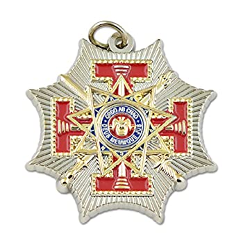【中古】【輸入品・未使用】The Masonic Exchange 33rd度スコットランドRiteレッド&ゴールドペンダント???1?1?/ 4?%ダブルクォーテ% Tall