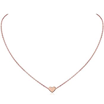 【中古】【輸入品・未使用】ChicSilver 925 スターリングシルバー 小さなハートペンダントネックレス エンドレスネス 愛 上品なネックレス 16インチ