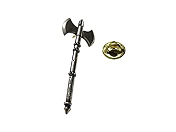 【中古】【輸入品・未使用】Kiola Designs ダブルウォー アックス ラペルピン｜ムジカ＆フェリーチェ店