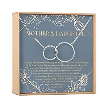 【中古】【輸入品・未使用】Dear Ava 母娘 ギフトネックレス 母 母 母 ネックレス 2つのインターロックサークル