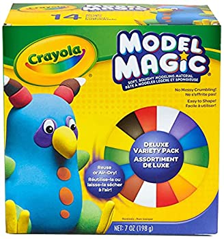【中古】【輸入品・未使用】Crayola Model Magic .5oz 14/Pkg-Assorted Colors (並行輸入品)