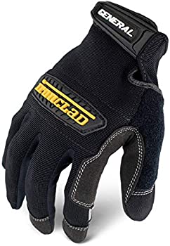 【中古】【輸入品・未使用】General Utility Spandex Gloves%カンマ% 1 Pair%カンマ% Black%カンマ% Large (並行輸入品)|ムジカ&フェリーチェ店