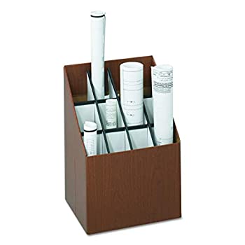 【中古】【輸入品・未使用】Corrugated Roll Files%ｶﾝﾏ% 12 Compartments%ｶﾝﾏ% 15w x 12d x 22h%ｶﾝﾏ% Woodgrain (並行輸入品)